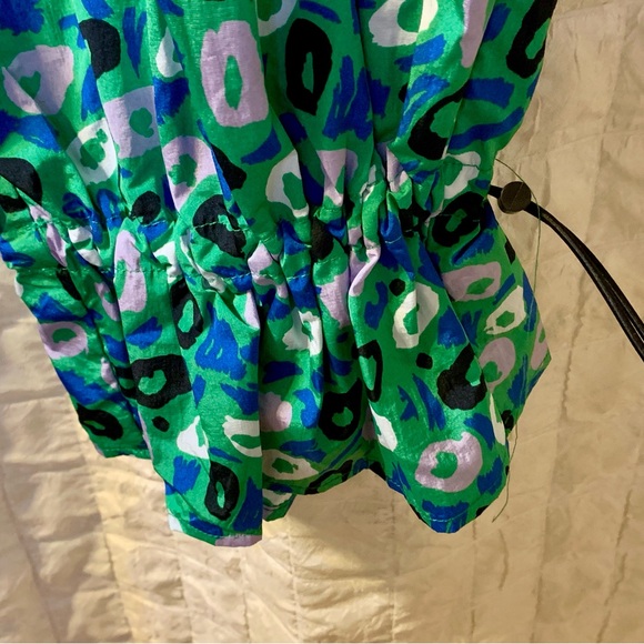 DVF X Target Women's Utility Jazz Dot Green Cargo Pants 3XL NWT - Picture 13 of 15